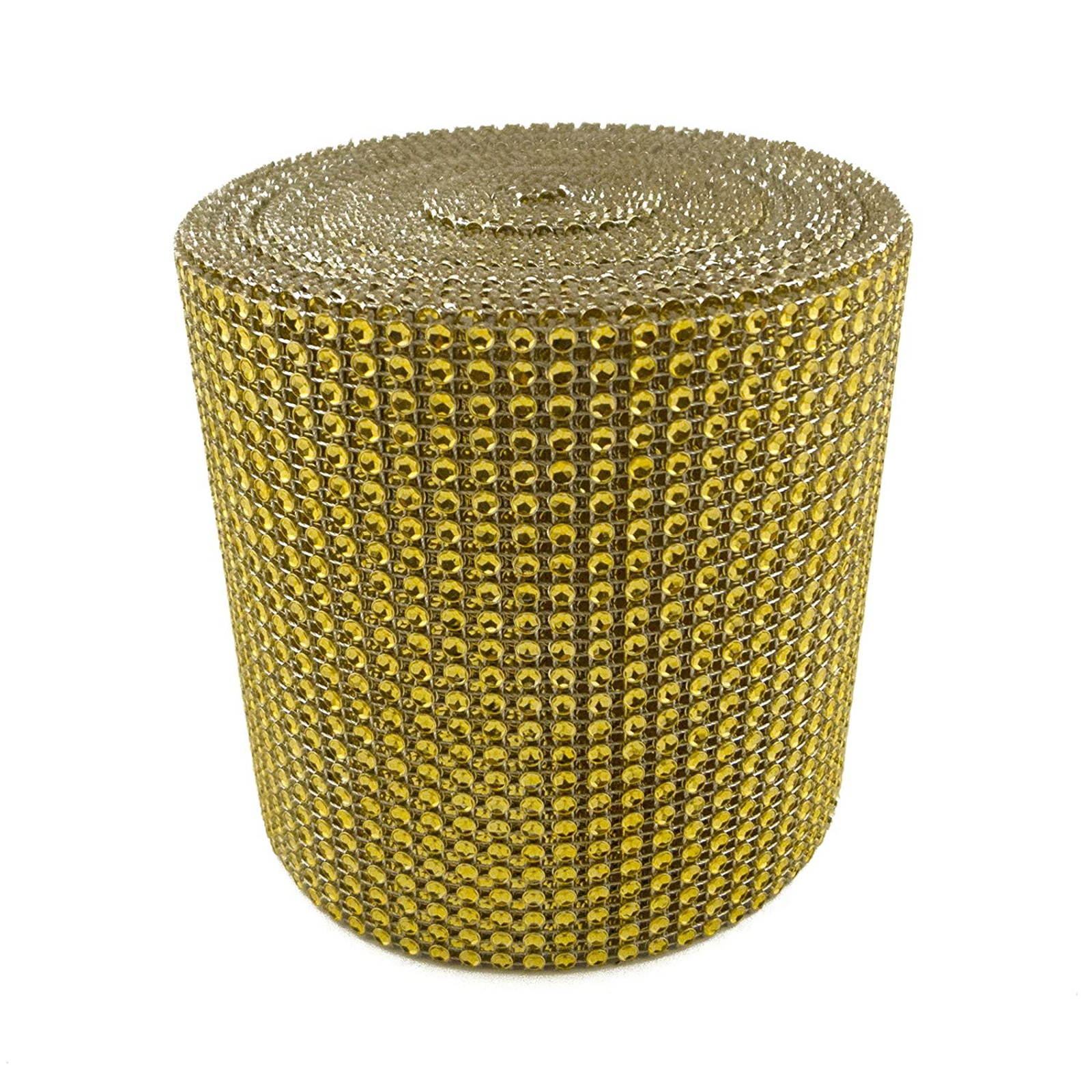 Diamond Mesh Wrap (Gold) Roll Rhinestone Crystal Ribbon 4.5″ x 10 yards for  Crafts, Decorations, Parties, Weddings and More – All Purpose – Anapoliz –  Everything From A to Z